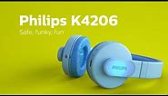 PHILIPS K4206 Wireless On-Ear Headphones
