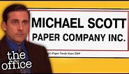 The WHOLE Michael Scott Paper Company Story - The Office US
