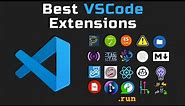 The Best VSCode Extensions 2024