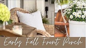 Fall Front Porch Decor 2022 | Cozy Cottage porch decorate with me!