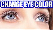 How to Change Your Eye Color Naturally Without Contacts or Surgery