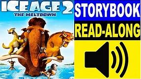 Ice Age 2 Read Along Story book, Read Aloud Story Books, Books Stories, Ice Age 2 - The Meltdown