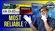 Most Reliable TVs Ranked: OLED vs QLED, Samsung vs LG TCL Sony Hisense