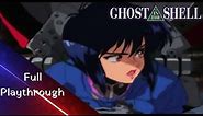Ghost in the Shell complete playthrough (PS1) - no commentary