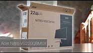 Acer Nitro VG220QBMIIX | Un Super Écran Gamer : UNBOXING , MONTAGE & TEST !