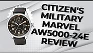 Citizen Eco Drive Field Watch AW5000-24E Review | A Military Style Marvel!
