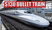 FIRST CLASS on Japan’s Bullet Train (Osaka to Tokyo at 177MPH!)