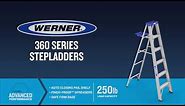 Werner Ladder - 360 Series Aluminum Step Ladders