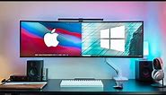 The Ultimate Hybrid PC/Mac Desk Setup!