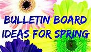 Bulletin Board Ideas For Spring !
