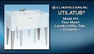 UTILATUB® Laundry/Utility Tub Product Knowledge Video