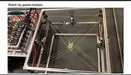 Cable-Driven Parallel Robot With Articulated Reconfigurable Moving Platform for Schönflies Motions