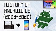 HISTORY OF ANDROID.INC OS [2003-2020]