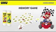 UHU Back to School 2023 with Mario Kart papercraft: Memory Game