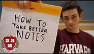 How To Take Better Notes