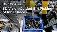 3D Vision Guided Bin Picking of Inner Races with Mech-Mind