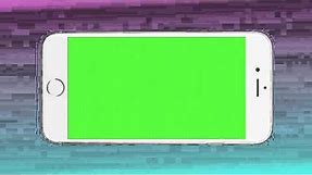 Iphone 6 green screen transition