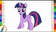 How to Draw Twilight Sparkle From My Little Pony