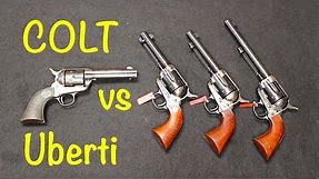 Colt Single Action Army vs Uberti SAA (History and Comparison)