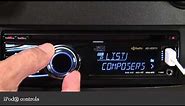 JVC KD-HDR70 CD Receiver Display and Controls Demo | Crutchfield Video