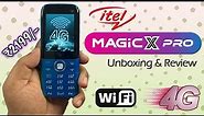 Itel Magic X Pro Feature Phone with 4G, WiFi and Hotspot Unboxing and Review