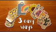 How To Make AESTHETIC Stickers AT HOME - DIY