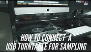 HOW TO CONNECT A USB TURNTABLE FOR SAMPLING USING AKAI MPC STUDIO