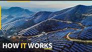How the world's largest solar power plant works