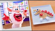 Booba ⭐ Waffle Animals - Food Puzzle 🦖🐰 New Episodes Collection 💚 Moolt Kids Toons Happy Bear