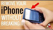 Hack: How to remove iPhone from case