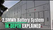 2.5 MWh Battery System Walk-through COMPLETE GUIDE