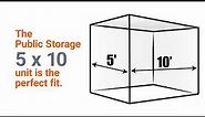 5x10 Storage Unit Size Guide