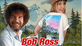 T-SHIRt DIY | Bob Ross Tutorial // Rosalie Boom #186