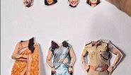 Reshmika ♥️ Joseph Vijay ♥️ wrong hand challenge ♥️ #shorts #viral #funny