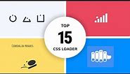 CSS Preloaders | 15 Stunning CSS Loading Animation examples for your website
