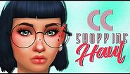 The Sims 4: CC SHOPPING HAUL | #3 | GLASSES/SUNGLASSES, TOPS & MORE (60+ ITEMS) + LINKS