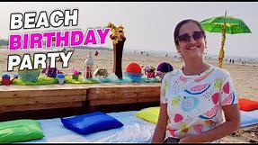 Beach Birthday Party | Beach Party Decorations | Beach Birthday Party Decorations