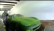 Electric Lime Green Plasti Dip C6 Corvette