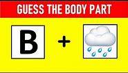Guess The Body Parts By Emoji | Emoji Challenge