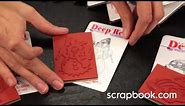 Deep Red Stamps - Cling Mounted Stamps