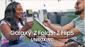 Are You a Flip or a Fold?! Samsung Galaxy Z FLIP5 & Galaxy Z FOLD5 5G Unboxing | T-Mobile