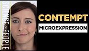 Contempt Microexpression - How To Read Facial Expressions