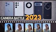 Ultimate Camera Battle 2023! iPhone 15 Pro Max x S23 Ultra x Mate 60 Pro+ x Pixel 8 Pro x Find N3