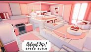 Cute Coral Pink Tiny Home Speed Build 🐚 Roblox Adopt Me!