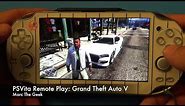 PSVita Remote Play: Grand Theft Auto V