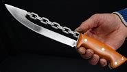 This Blacksmith Can Forge Anything! Custom Chain Knife - Wow!