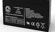 AJC Battery Compatible with Universal Power Group UB1270-F2 12V 7Ah Sealed Lead Acid Battery