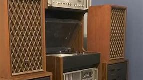 1978 JVC Stereo in original JVC cabinet | David Manderville