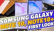 Samsung Galaxy Note 10, Galaxy Note 10 First Look
