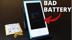 iPod Nano 7th 8th Gen Battery Replacement | iPod Not Connecting Solved | iPod Restoration